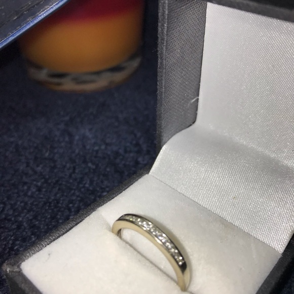 14k white Gold 1/2 karat of diamonds 💎 size/7 sold - Picture 2 of 7